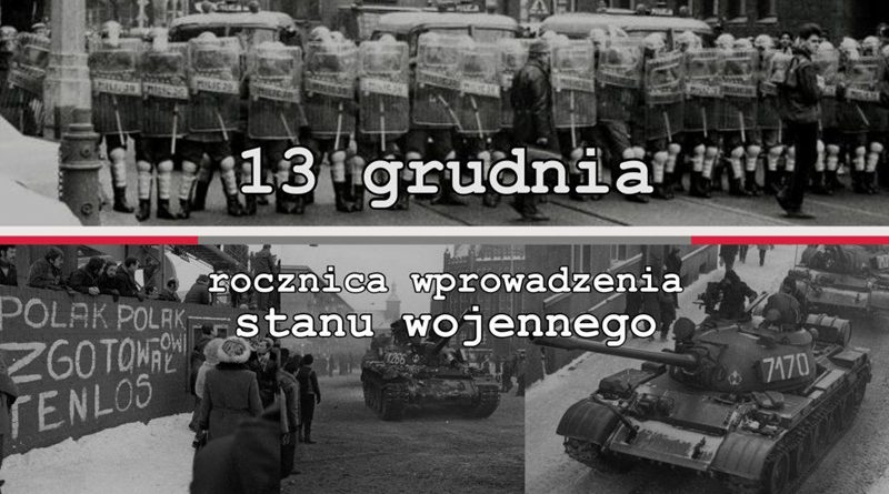 44 rocznica wprowadzenia Stanu Wojennego / 13 grudnia 2025 r.