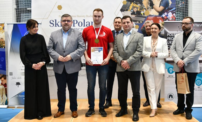 Krzysztof Żurek z Bochni, zwycięzcą Euro Skills Poland!