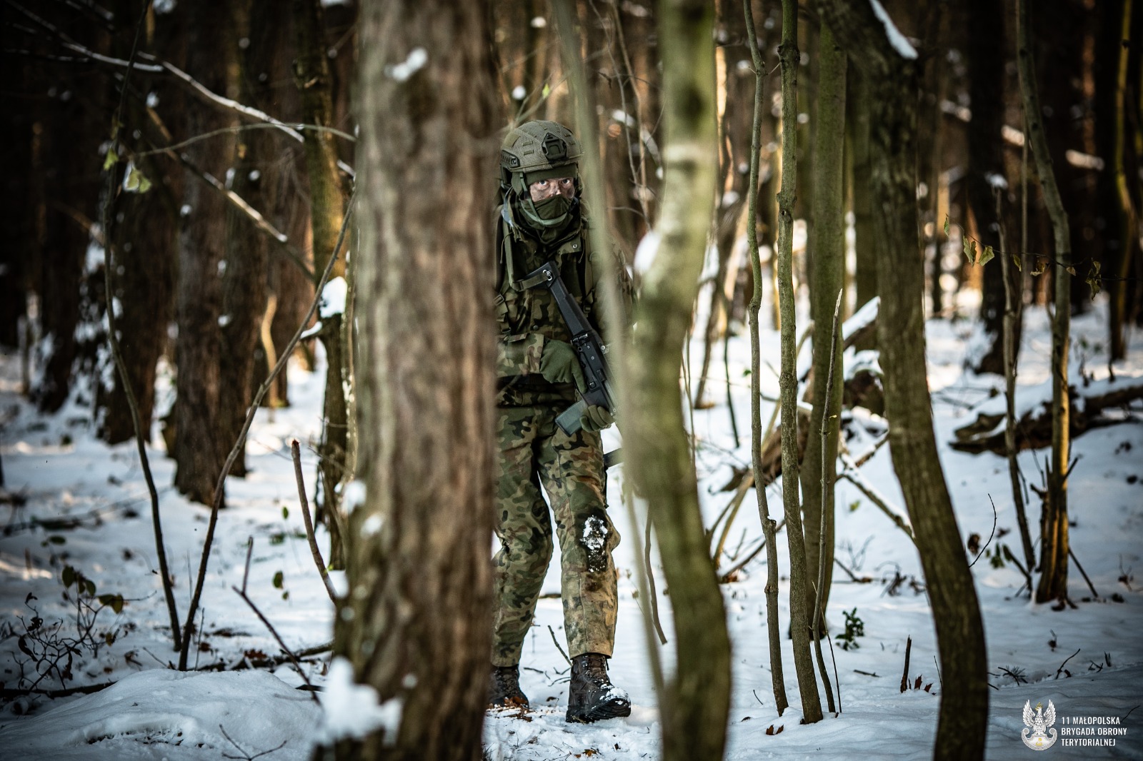 Pętla taktyczna oraz przysięga małopolskich terytorialsów