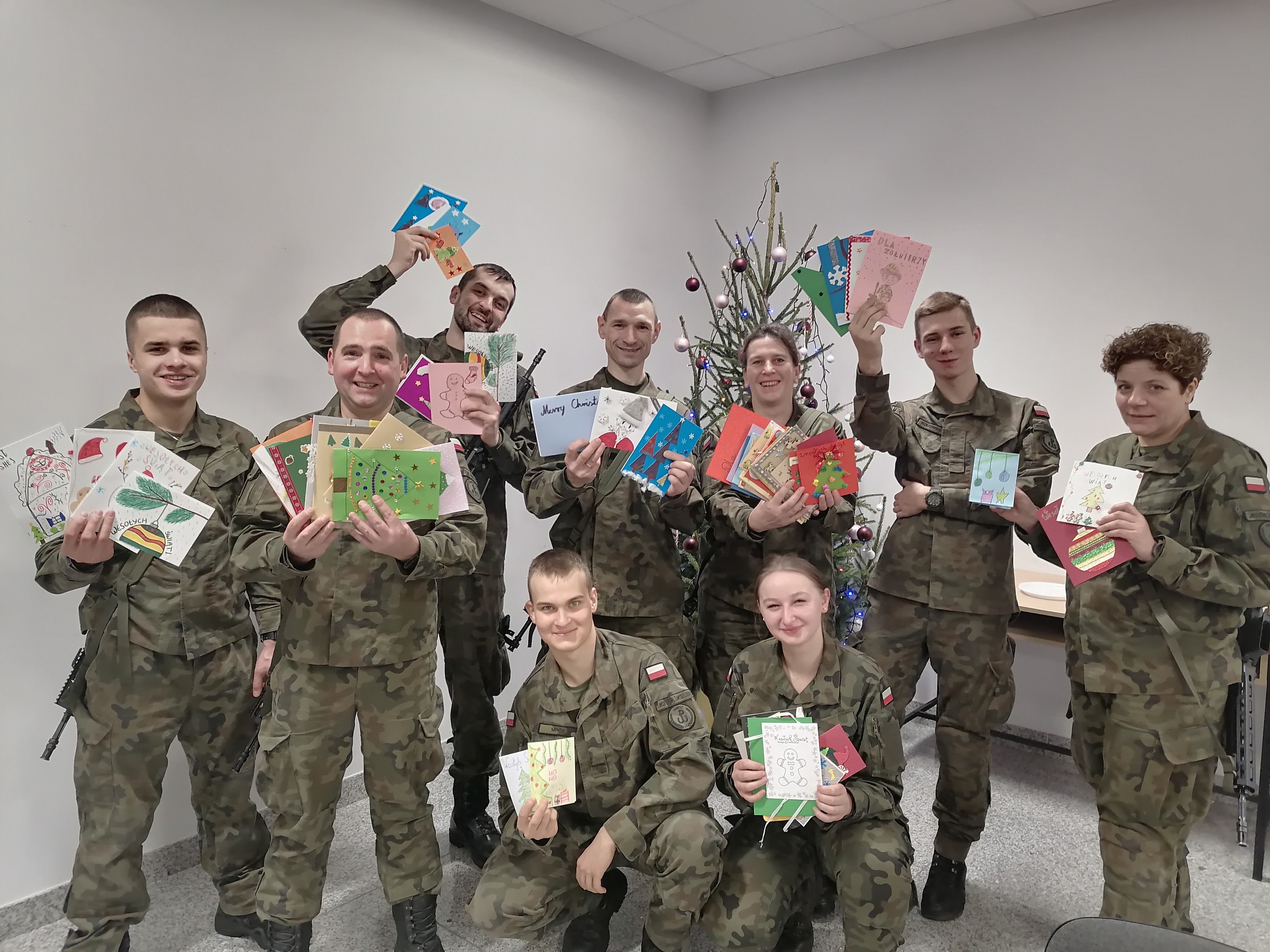 Z okazji Świąt Bożego Narodzenia małopolscy terytorialsi pamiętali o kombatantach