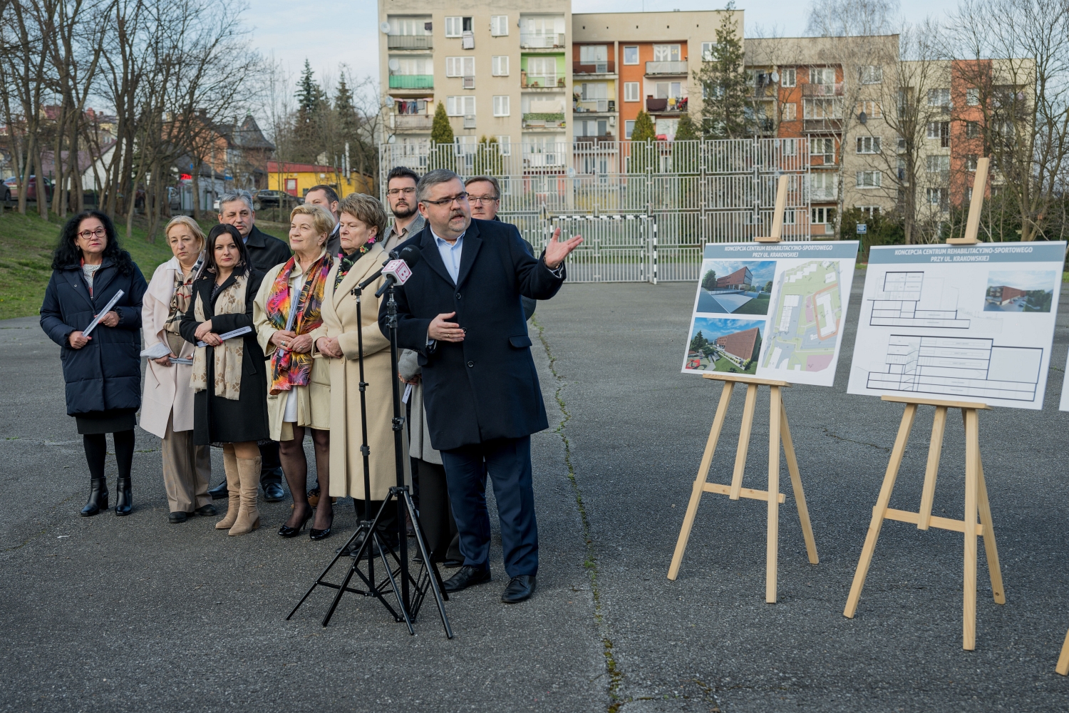 Centrum Rehabilitacyjno – Sportowe / briefing prasowy