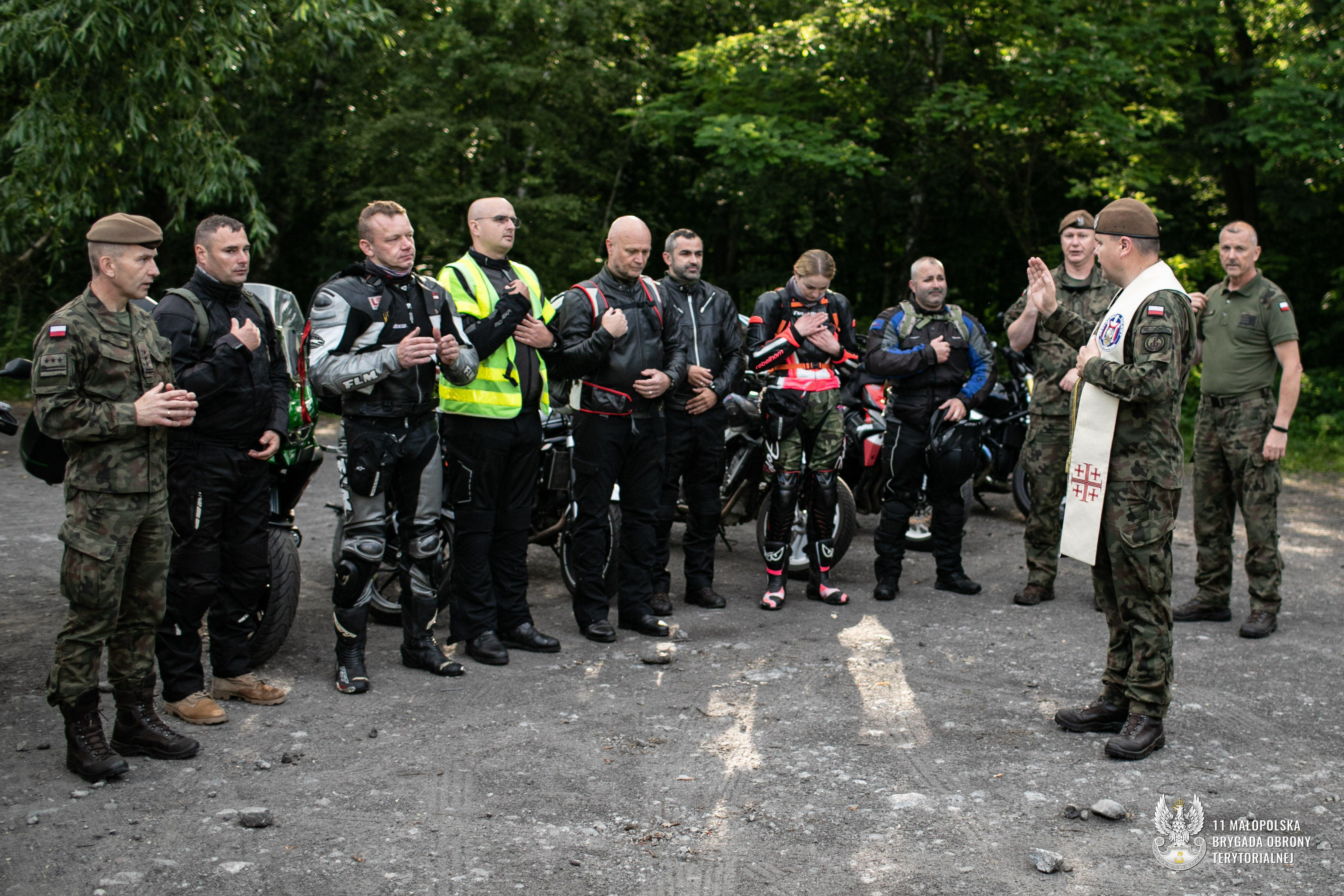 Motocyklowy Rajd Weteranów Małopolskich Terytorialsów