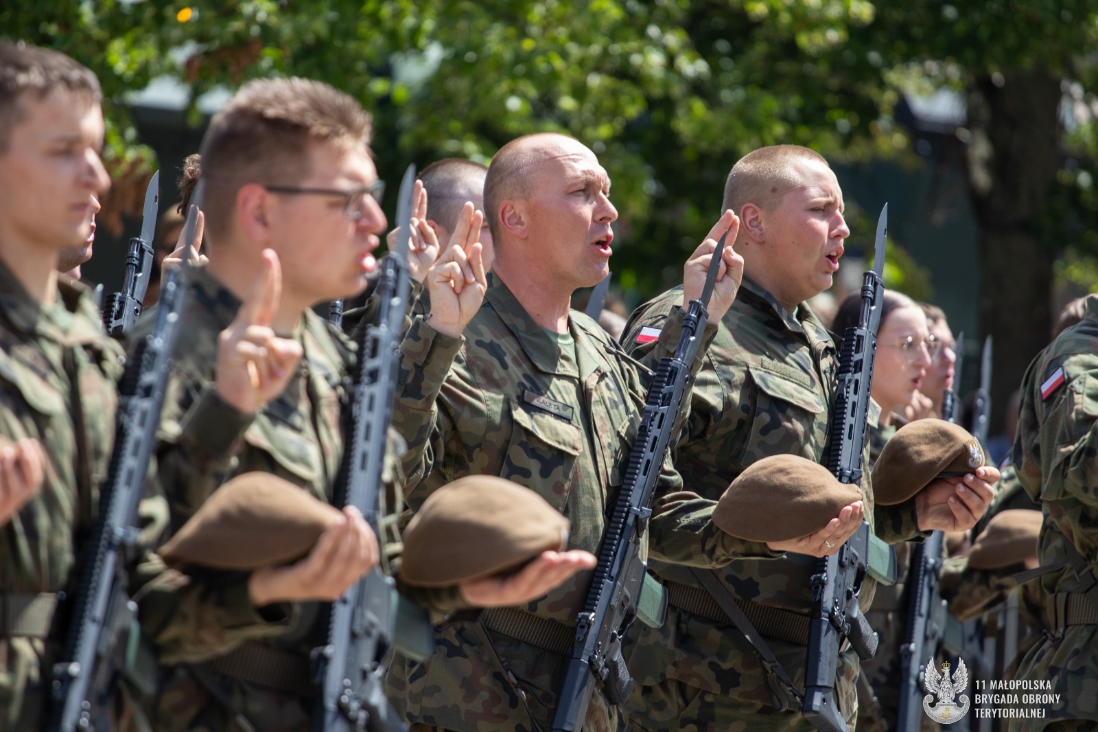 Kolejni terytorialsi z Małopolski złożyli przysięgę! / zdjęcia