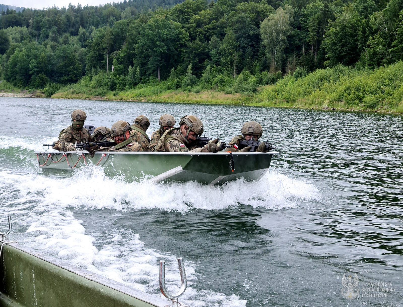 Saperzy 11 Małopolskiej Brygady Obrony Terytorialnej w akcji / zdjęcia