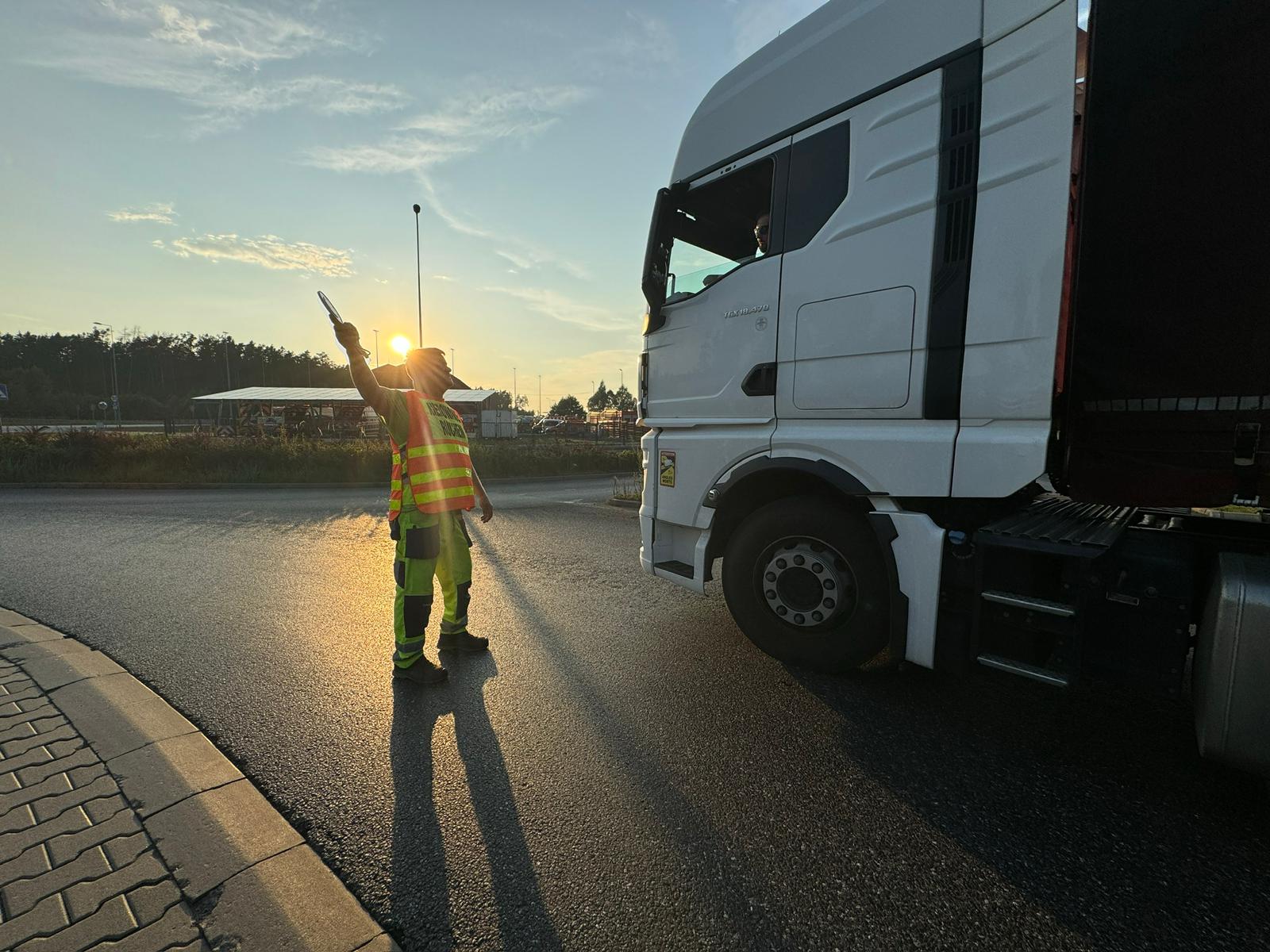 Zamknięty wjazd na węźle Brzesko. W kierunku Krakowa tylko objazdem / zdjęcia