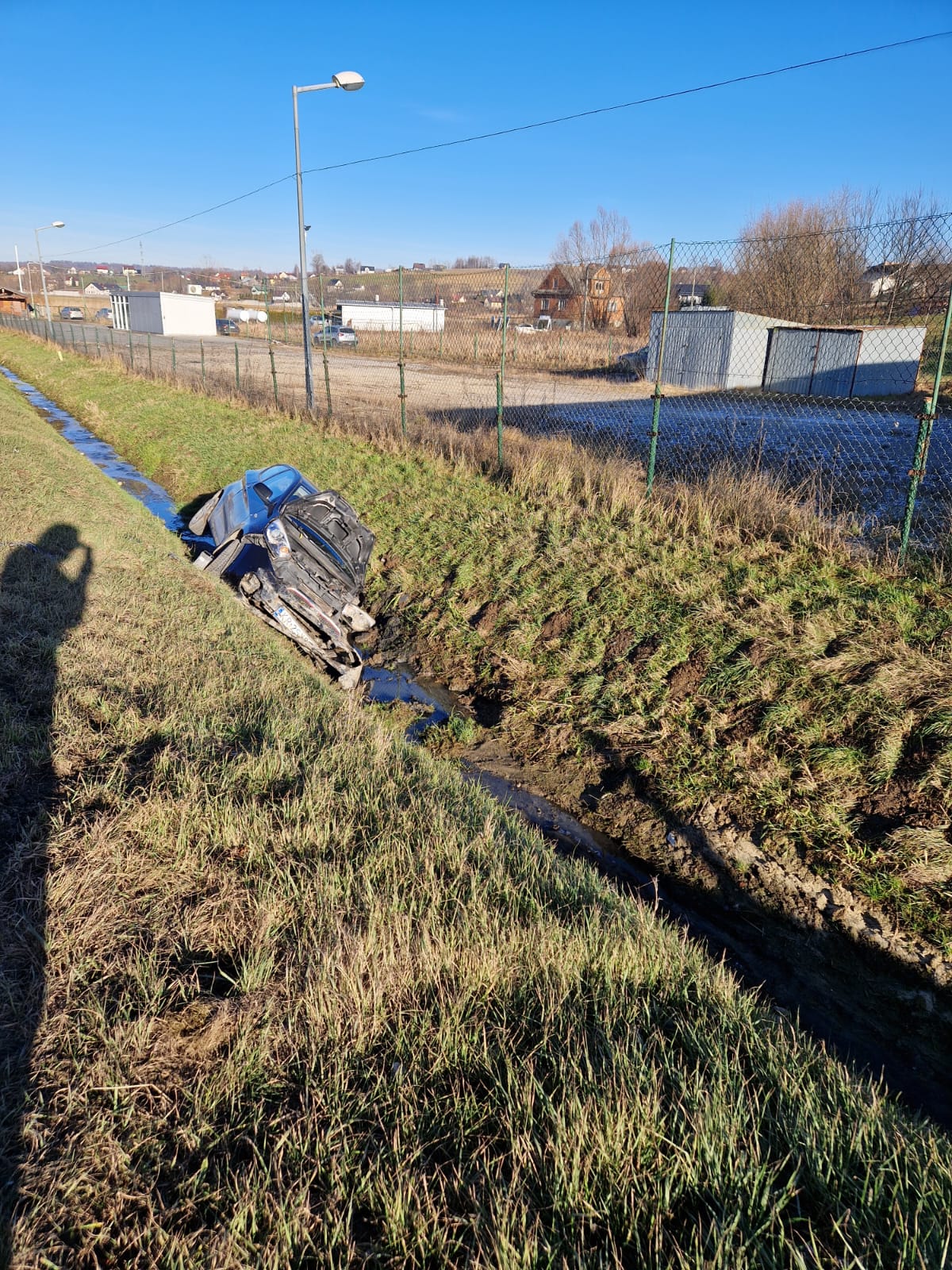 Gnojnik / Zderzenie samochodu ciężarowego i osobowego / 31 grudnia 2024