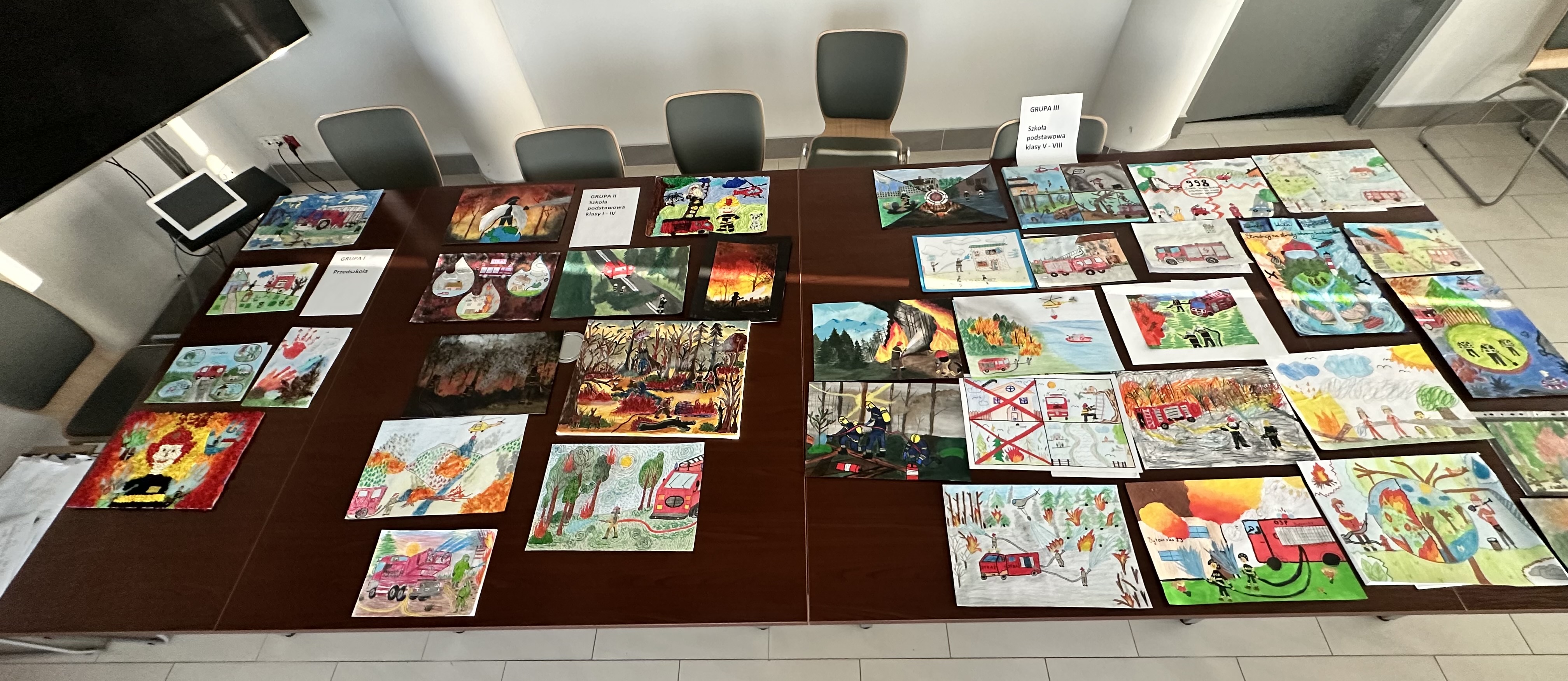 Powiatowy Strażacki Konkurs Plastyczny / zdjęcia