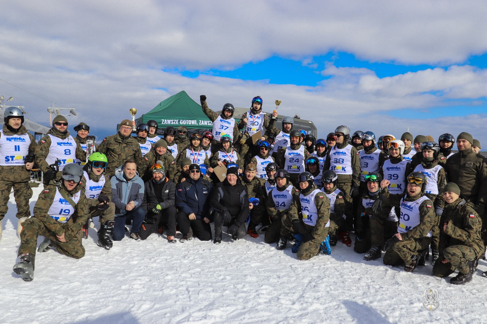 Mistrzostwa o Puchar Dowódcy małopolskich terytorialsów w narciarstwie zjazdowym – Białka Tatrzańska 2025