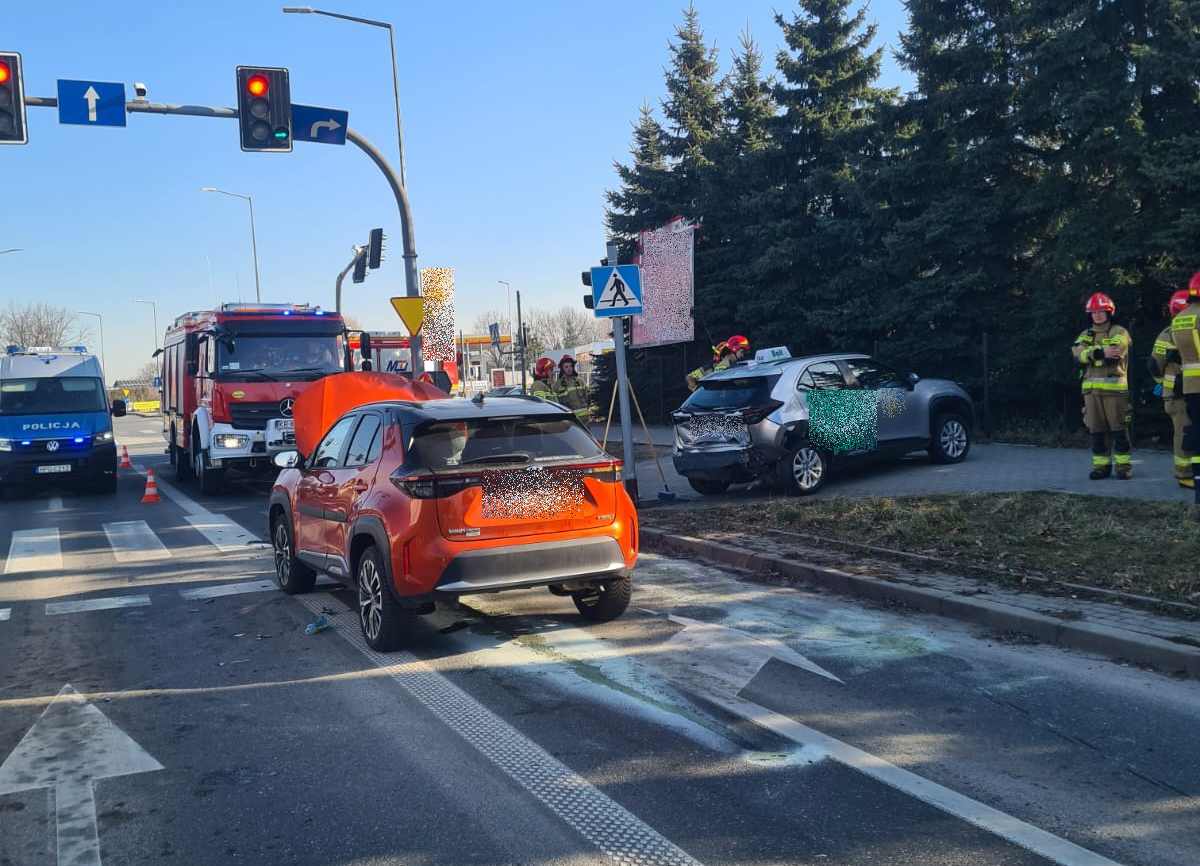 Wypadek na „wylotówce” z Tarnowa