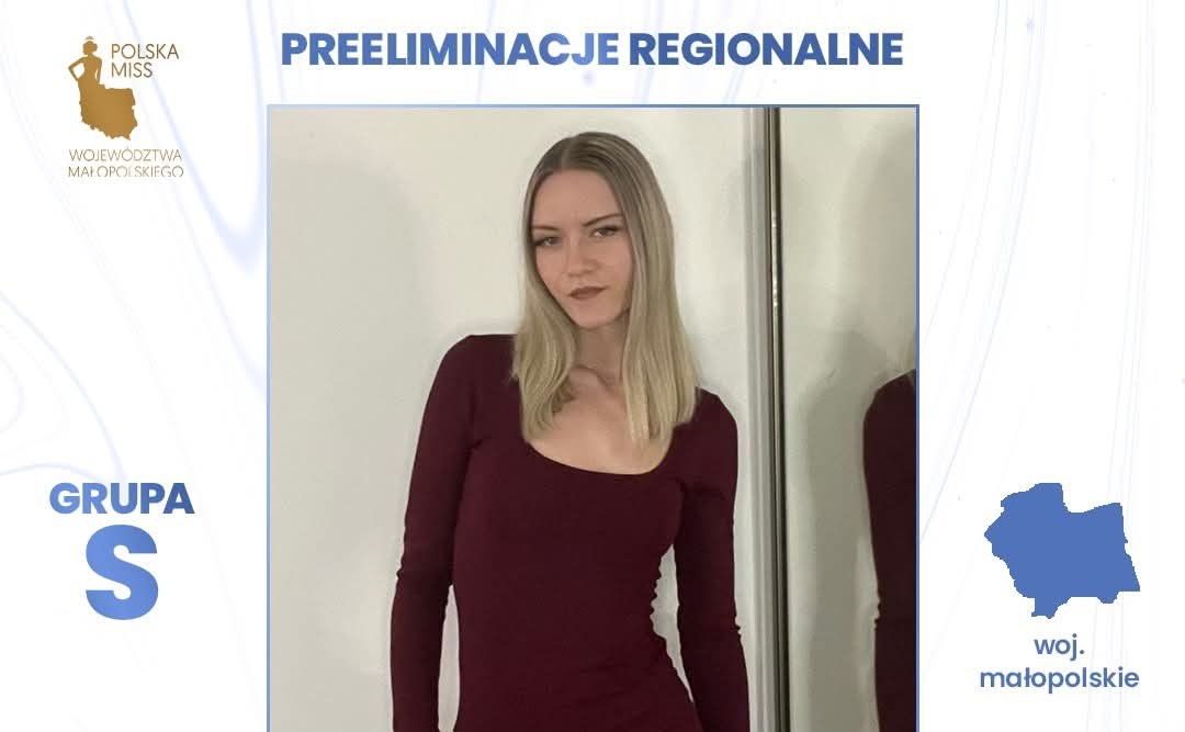 Emilia Pytka z Brzeska w preeliminacjach konkursie Miss Województwa Małopolskiego