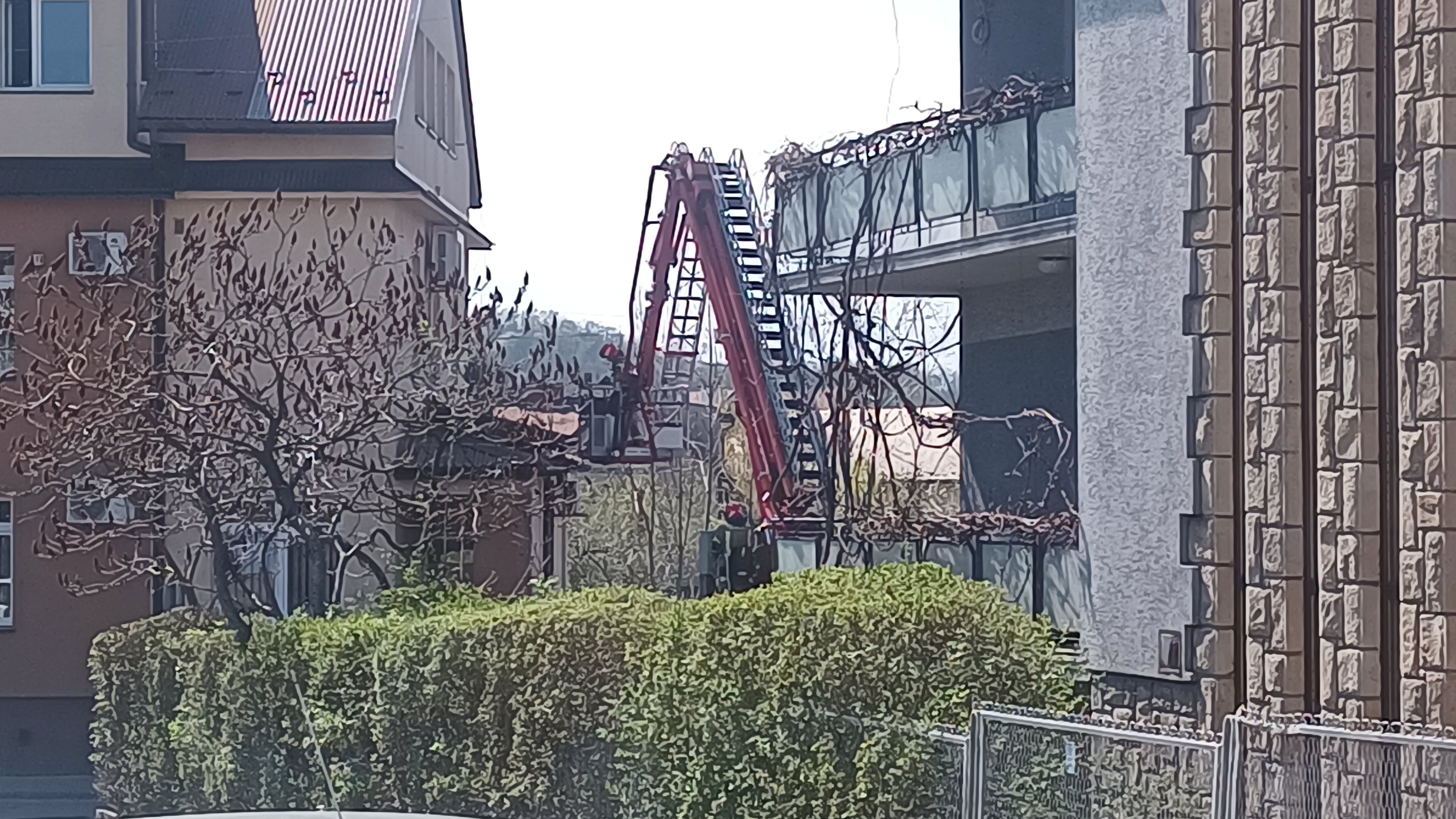 Zadymienie w budynku Powiatowego Urzędu Pracy w Brzesku/ 14 kwietnia 2025 r.