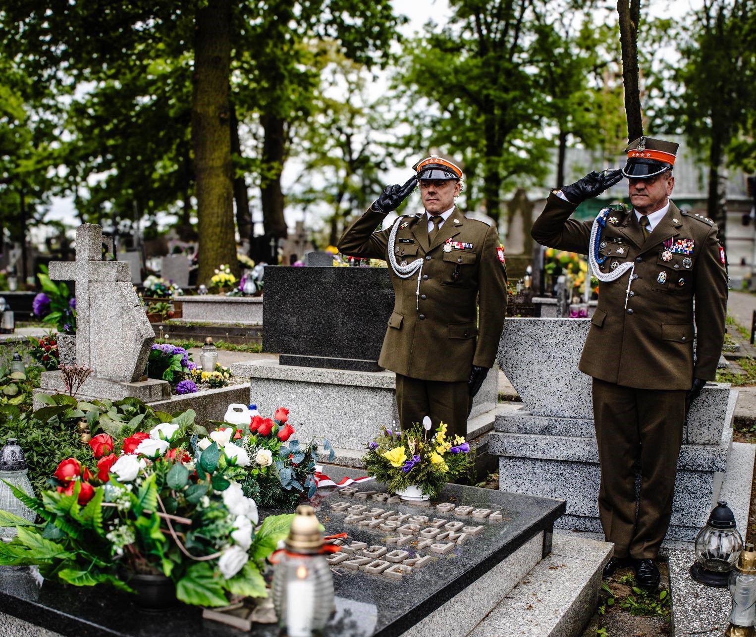 Czołgiści z Żurawicy w Szczepanowie. Pamiętają o rocznicy śmierci swojego patrona / 6 maja 2025 r.