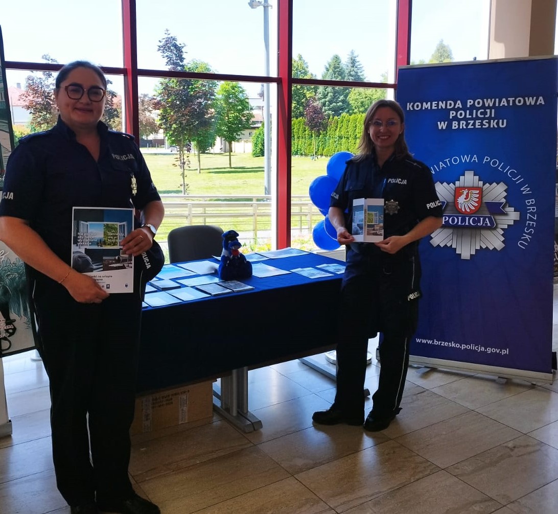 „Stop włamaniom do domów” – działania profilaktyczne brzeskich policjantów