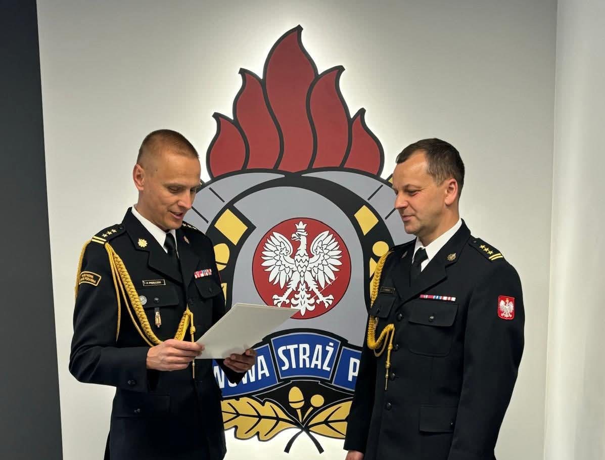 Nowy zastępca Komendanta Miejskiego Państwowej Straży Pożarnej w Tarnowie