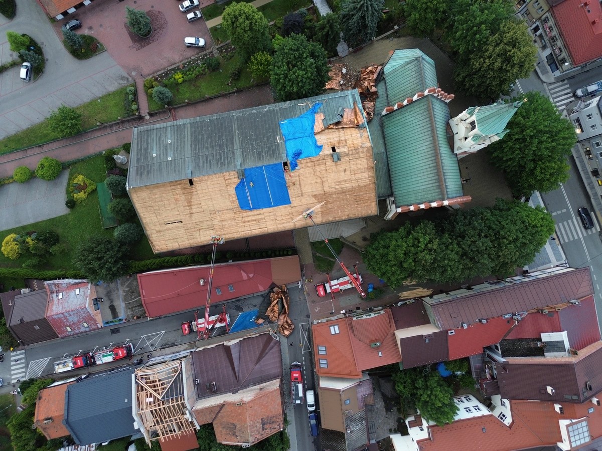 Brzesko. Parafia dziękuje za pomoc po nawałnicy