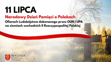 krzyż i biało czerona flaga