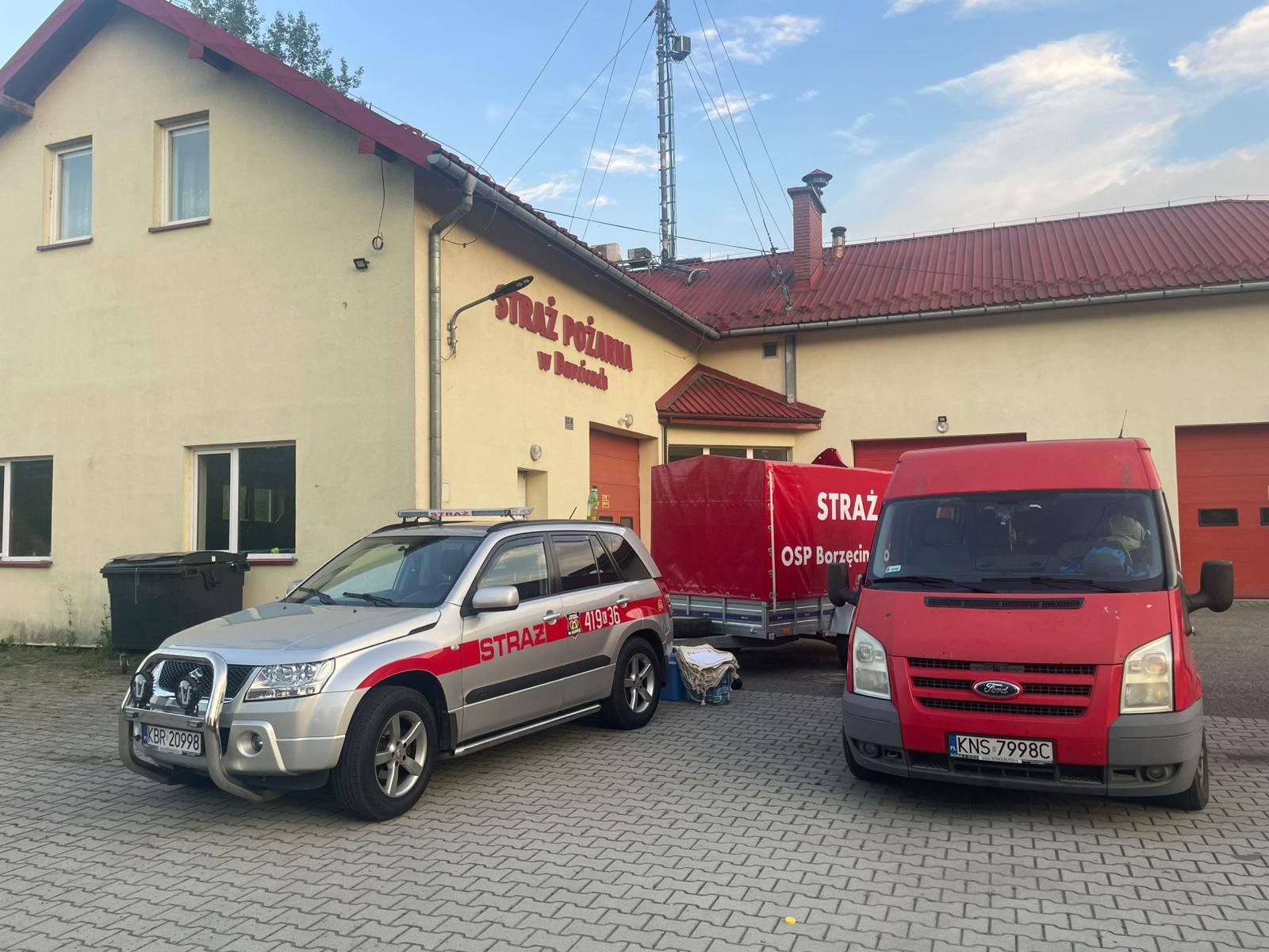 OSP Dębno. Obóz Akademia Młodego Ratownika