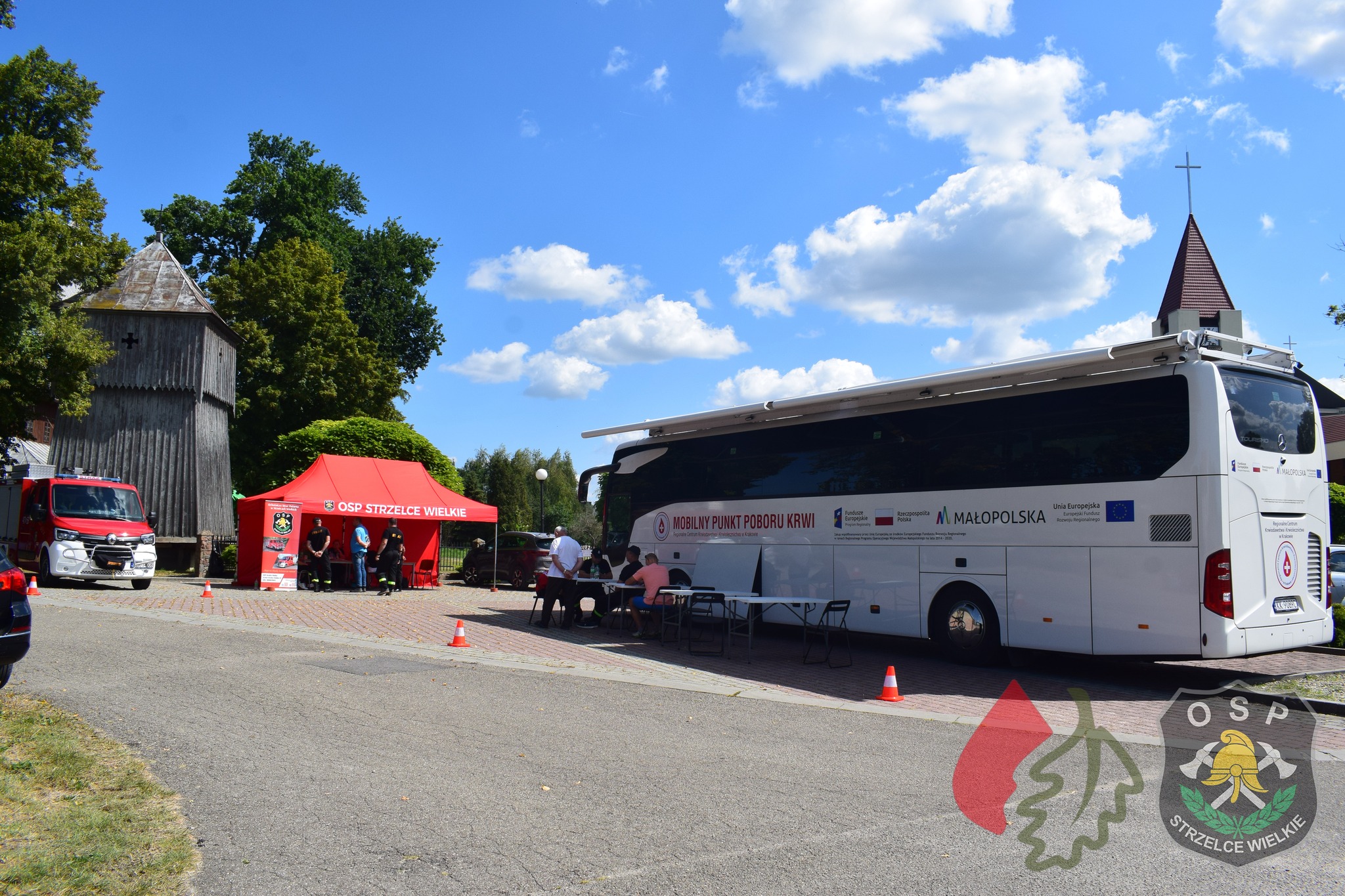 Udana akcja krwiodawstwa w Strzelcach Wielkich. Zebrano 11,25 litrów krwi