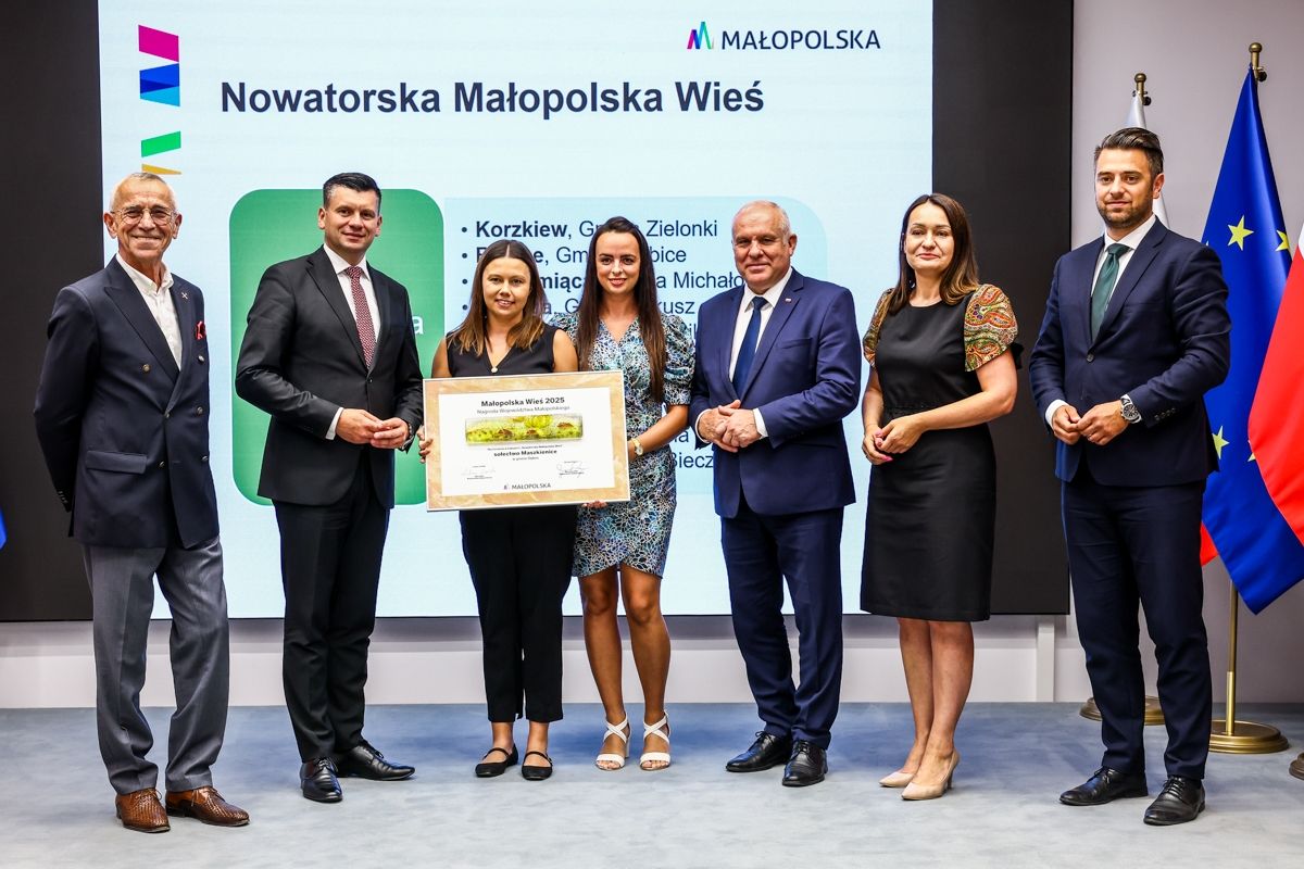 Sołectwo Maszkienice laureatem konkursu Małopolska Wieś 2025