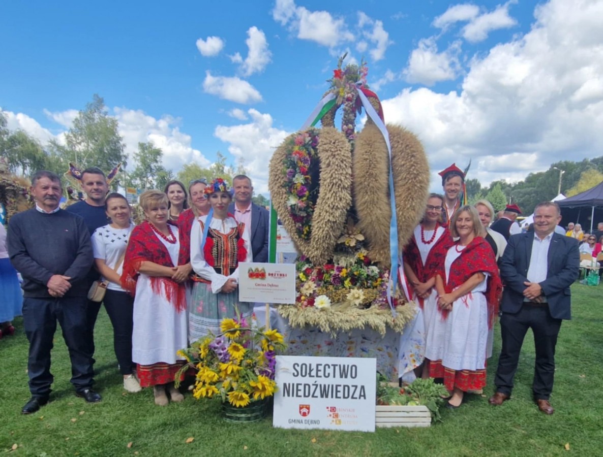 Niedźwiedza reprezentowała Gminę Dębno na Dożynkach Województwa Małopolskiego