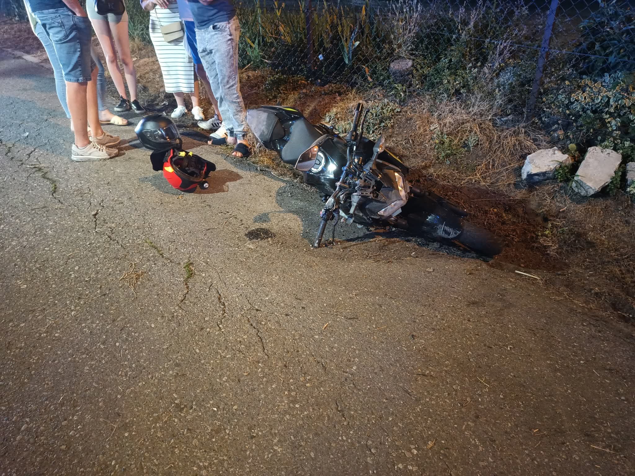 Dębno. Wypadek motocyklistki