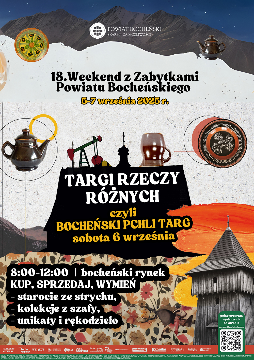 Targi Rzeczy Różnych czyli Bocheński Pchli Targ w ramach Weekendu z Zabytkami