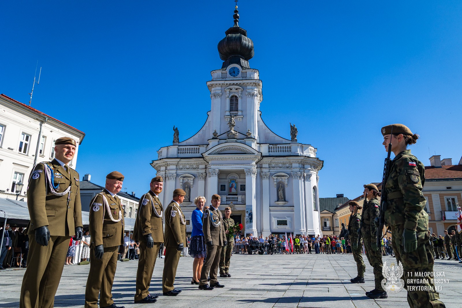 Przysięga nowych Terytorialsów po raz pierwszy w Wadowicach