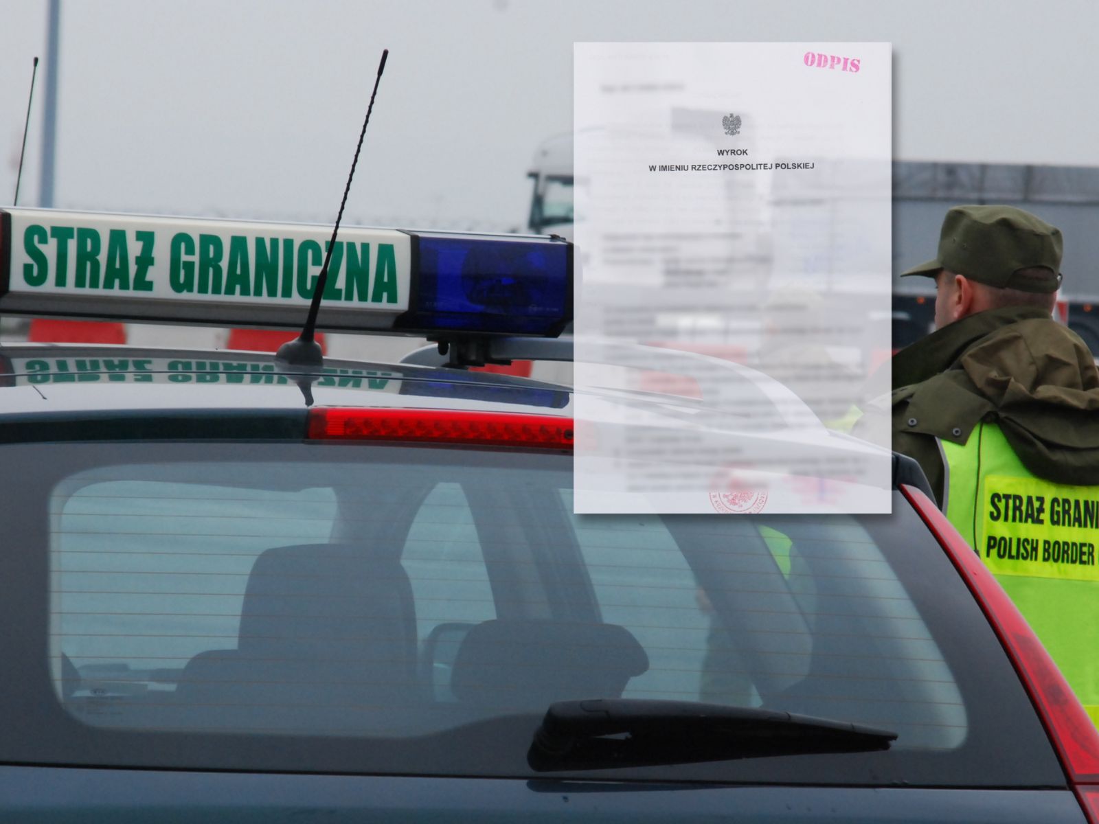 Ukrainiec z wyrokiem deportowany