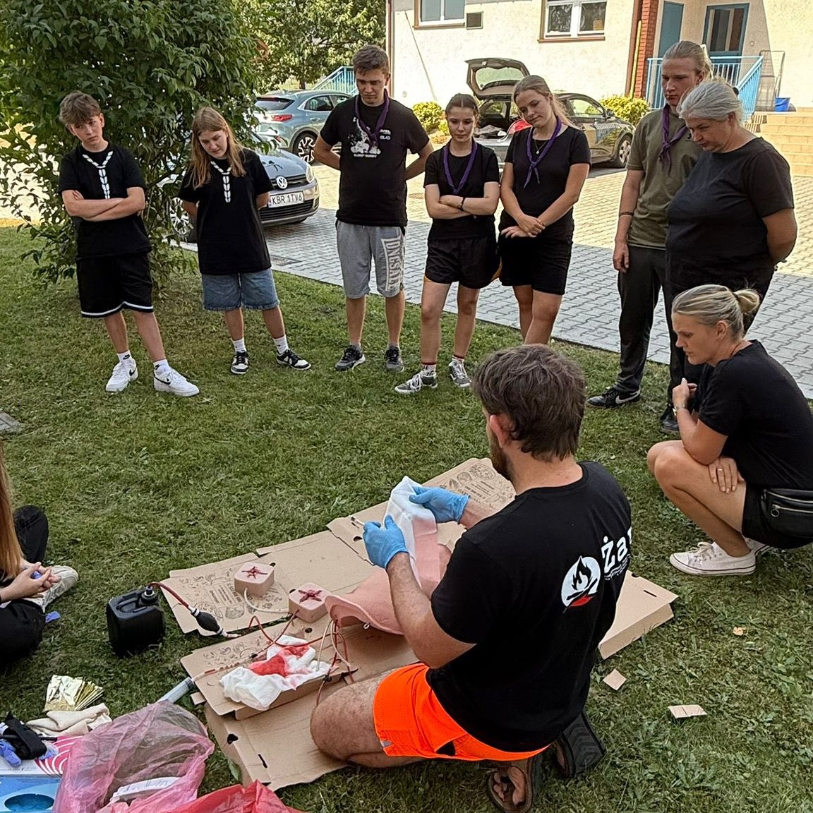 Jadowniki. Harcerze szkolili się z pierwszej pomocy