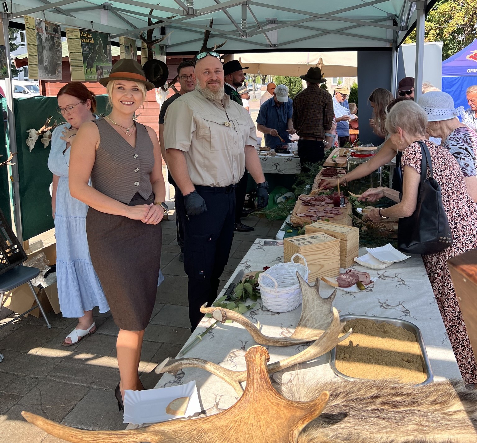 Degustacja dziczyzny podczas Święta Chleba w Brzesku / 7 września 2025 r.