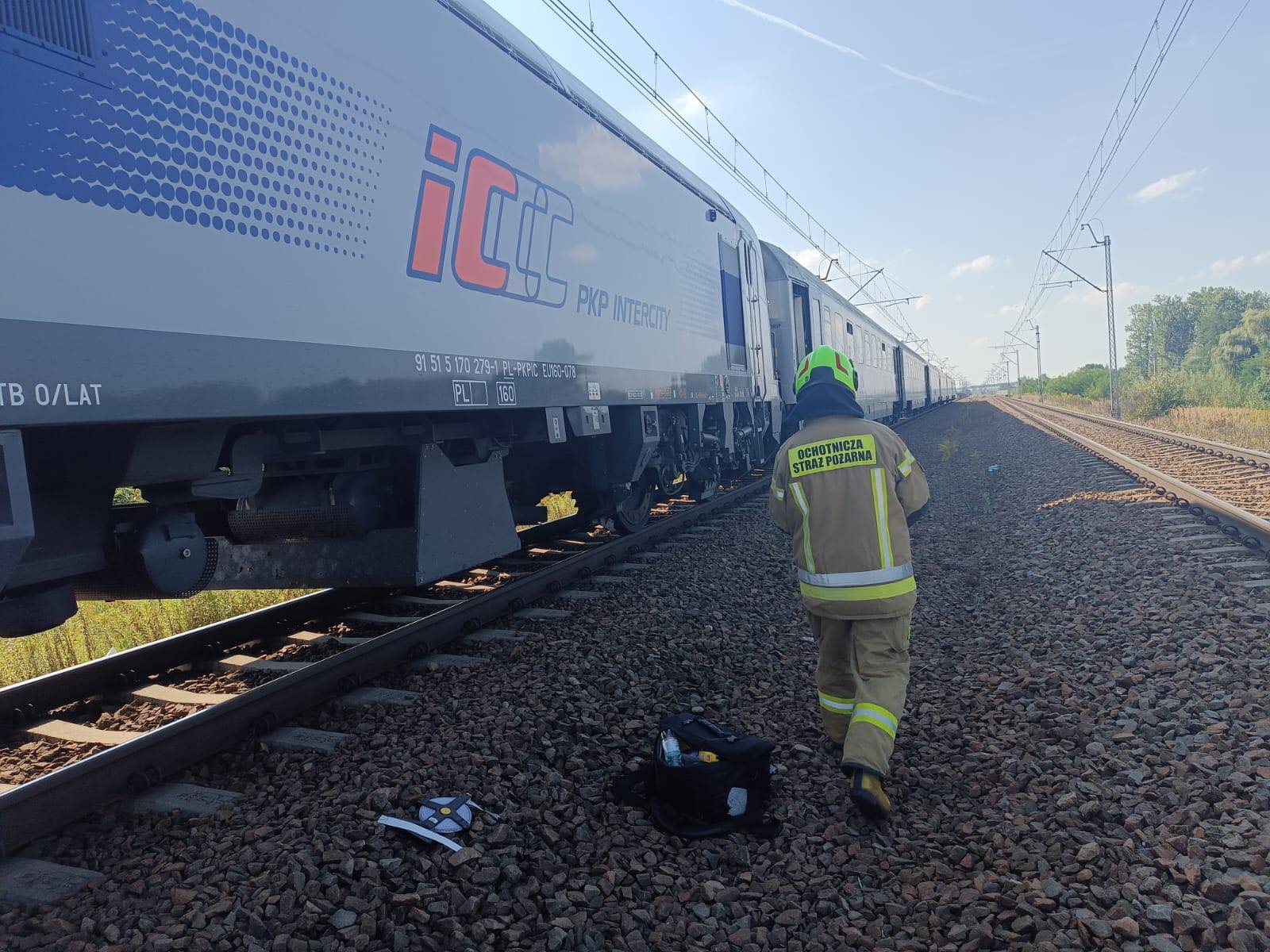 Tragedia na torach. Młody mężczyzna potrącony w Cikowicach