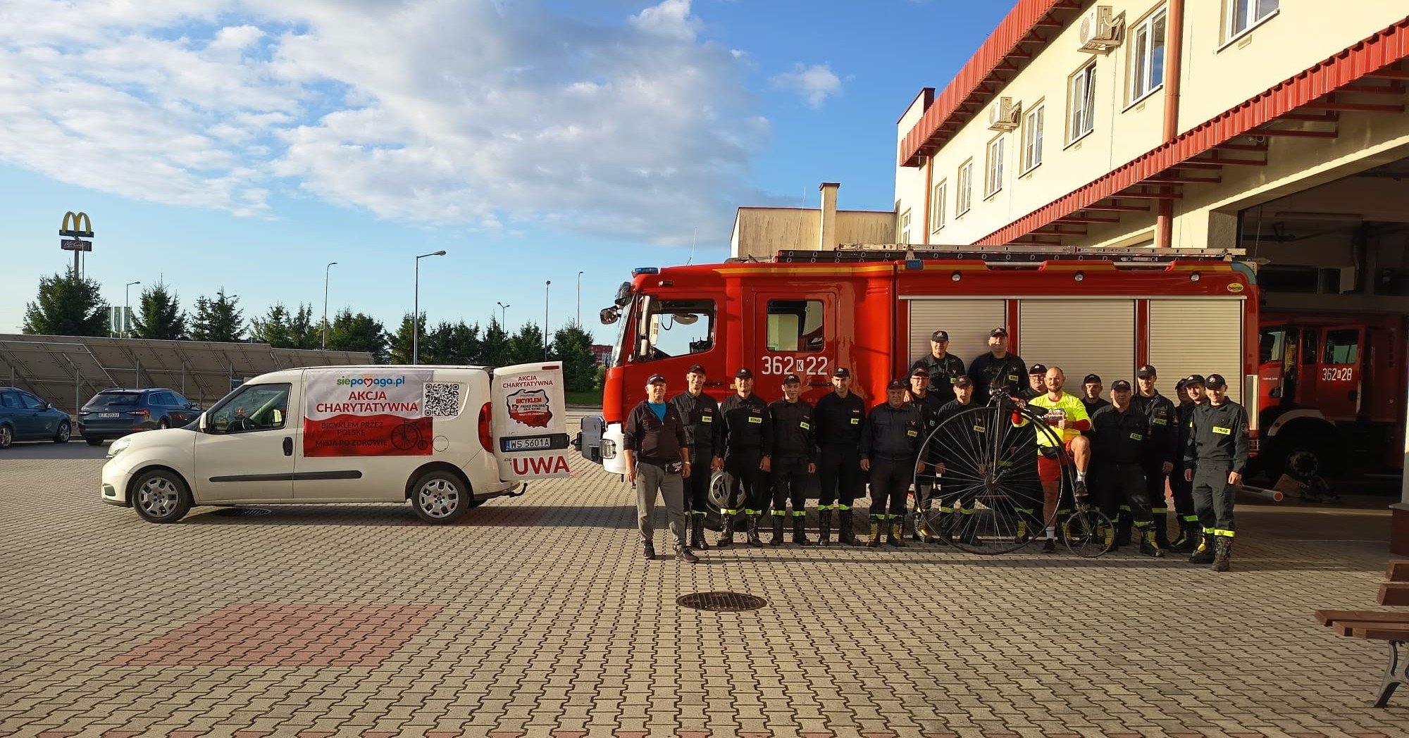 W drodze po rekord odwiedził Szczepanów, Bielczę i Tarnów