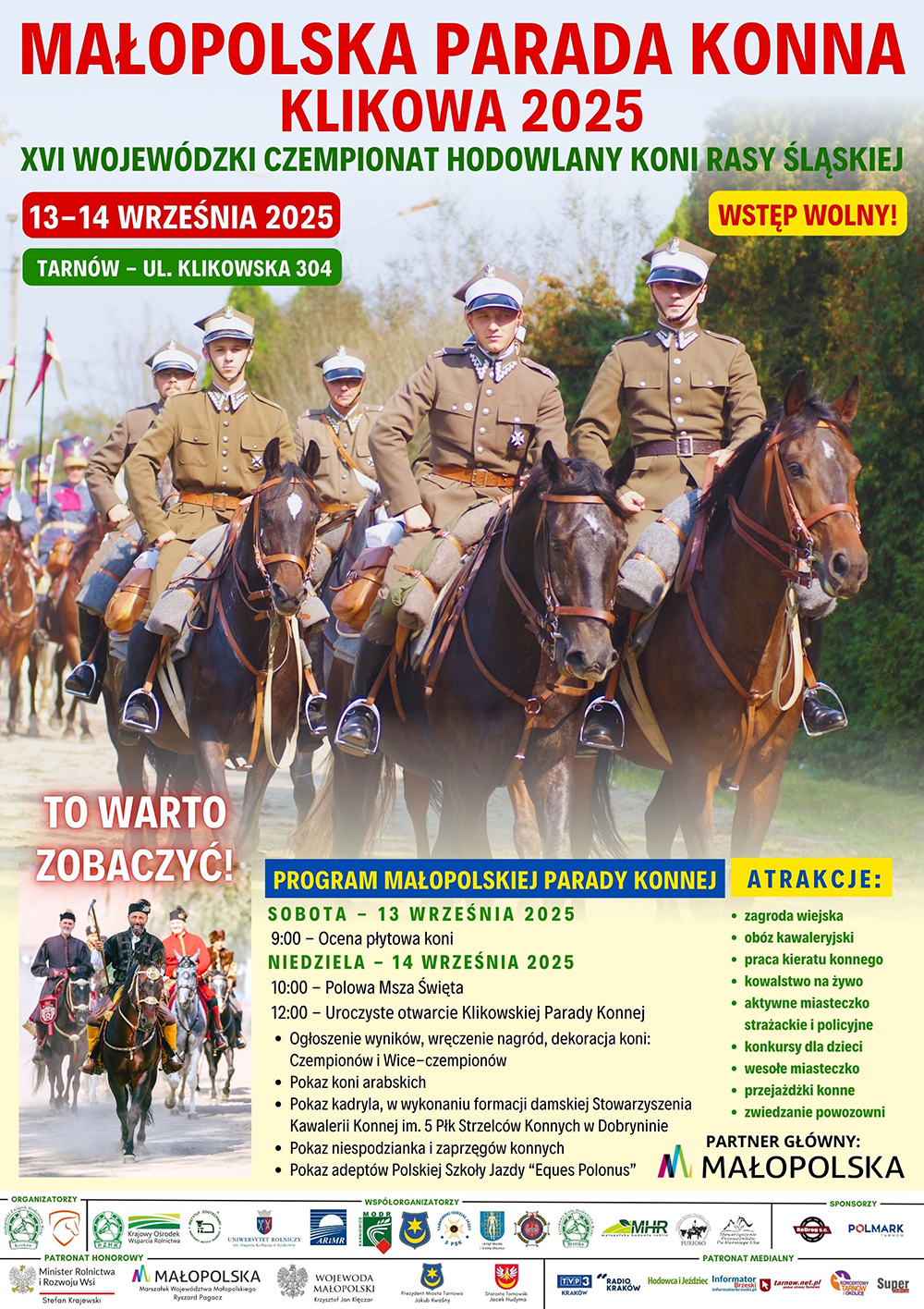 Tarnów-Klikowa. Małopolska Parada Konna / 13-14 września 2025r.