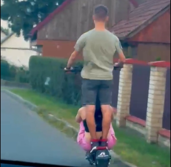 Jadowniki. „Fantazyjna” podróż hulajnogą / video