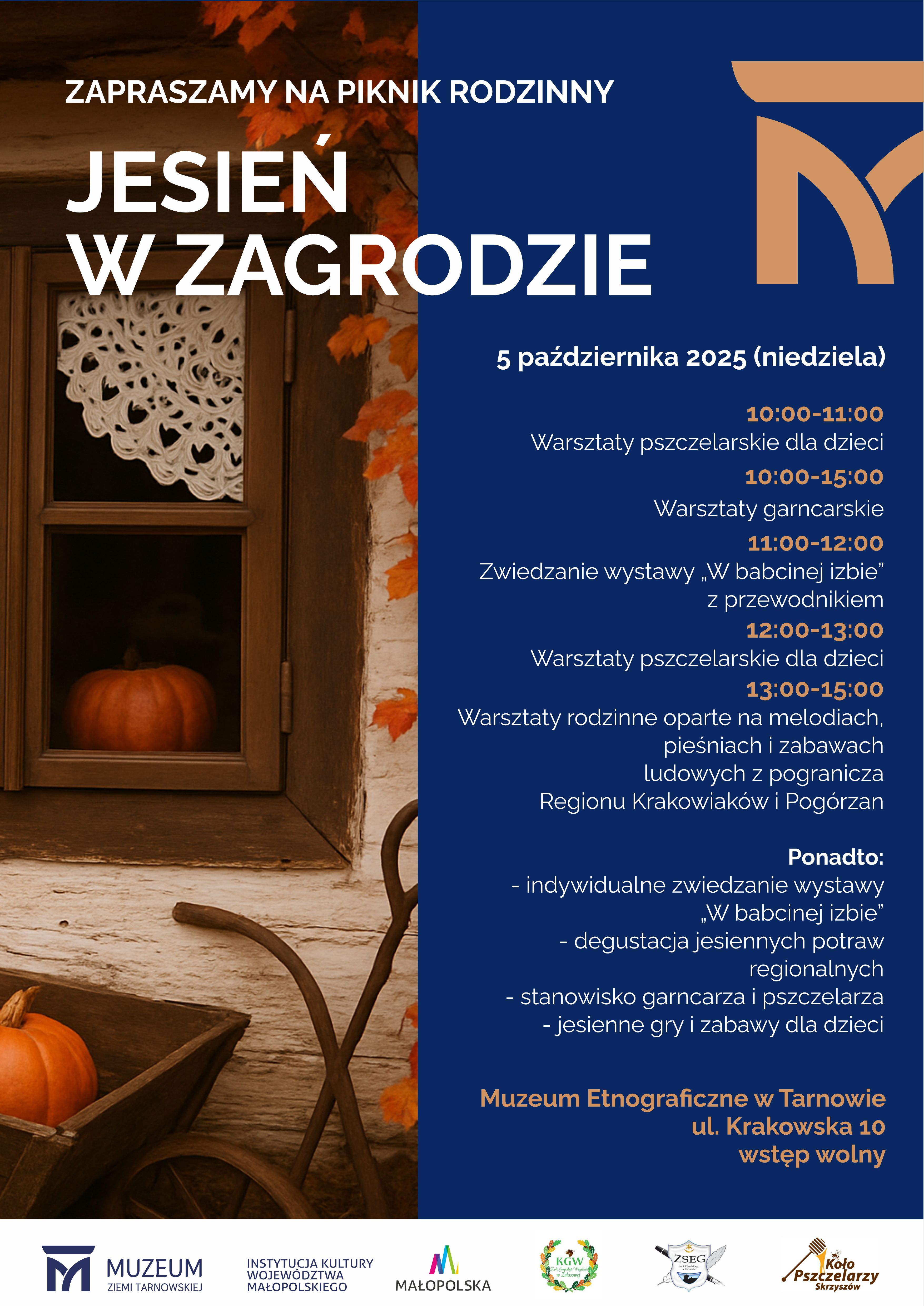 Tarnów. W niedzielę piknik rodzinny „Jesień w zagrodzie”