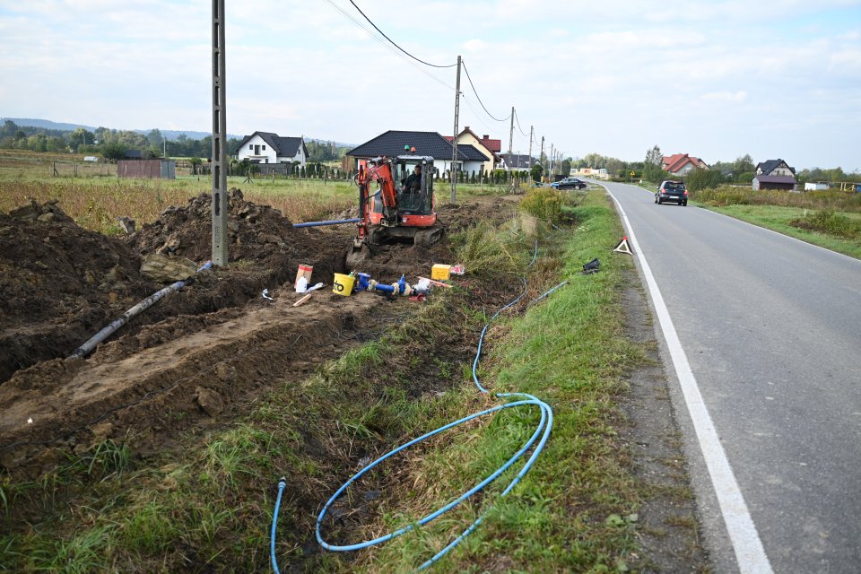 Rozbudowa wodociągu na ulicy Pacynkowej w Rzezawie