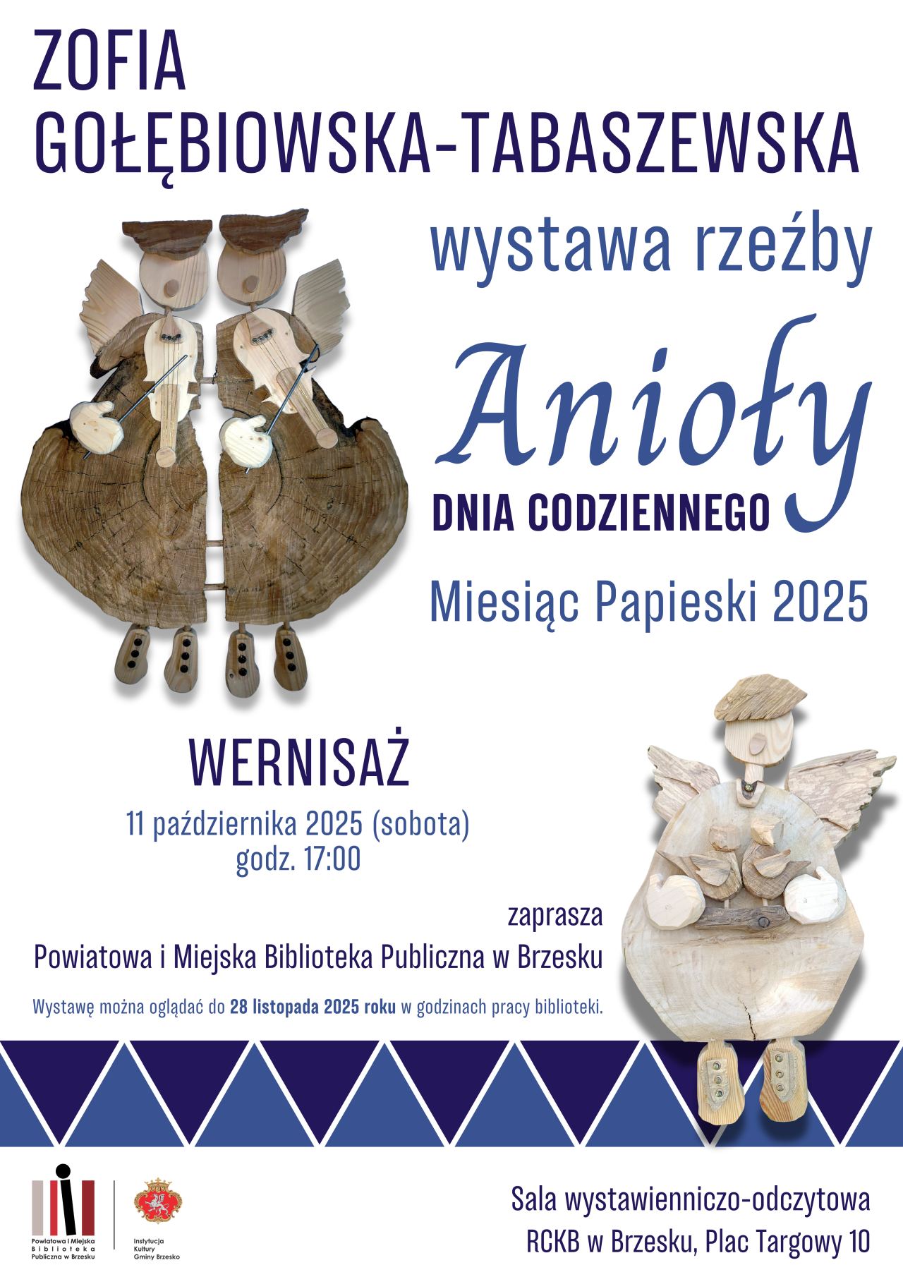 To już jutro – Brzesko. Wystawa rzeźb Zofii Gołębiowskiej-Tabaszewskiej / 11 października 2025 r.