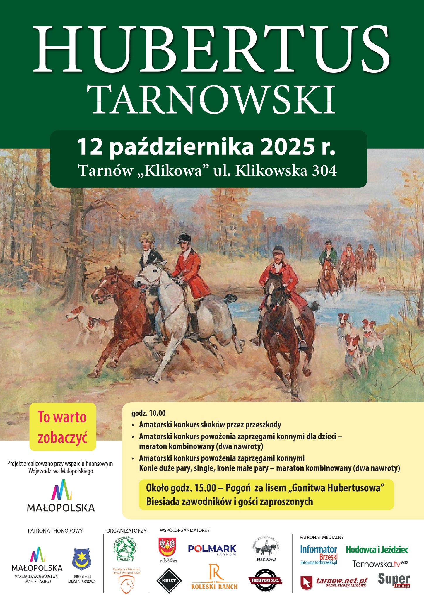 Hubertus Tarnowski w Klikowej / 12 października 2025 r.