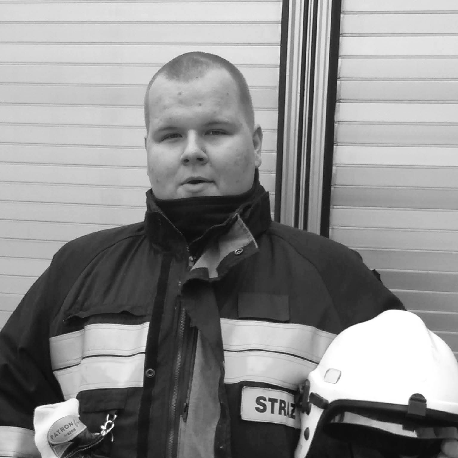 Na wieczną służbę odszedł druh Marcin Żurek z OSP Łęki