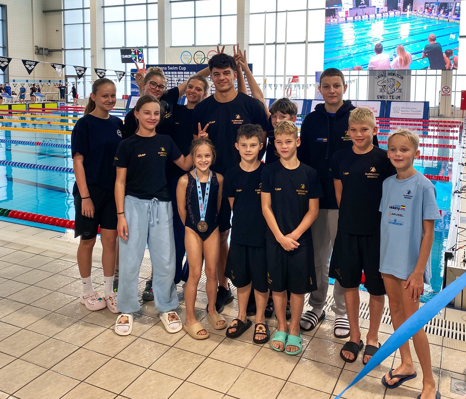 Udany start zawodników Olimpijczyk Brzesko na Arena Swim Cup w Oświęcimiu