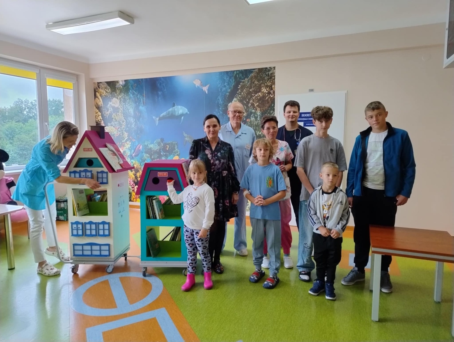 Brzesko. Bajkowóz zawitał do małych pacjentów