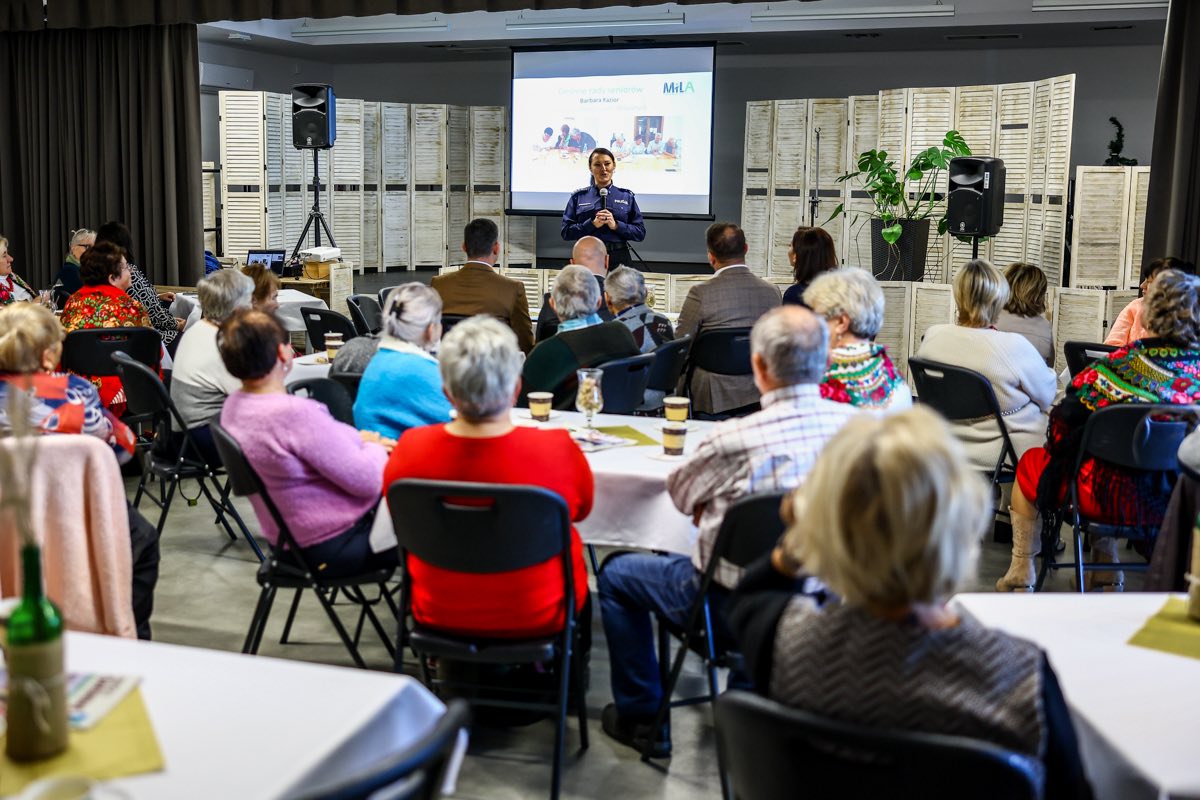 Gnojnik. O bezpieczeństwie z seniorami