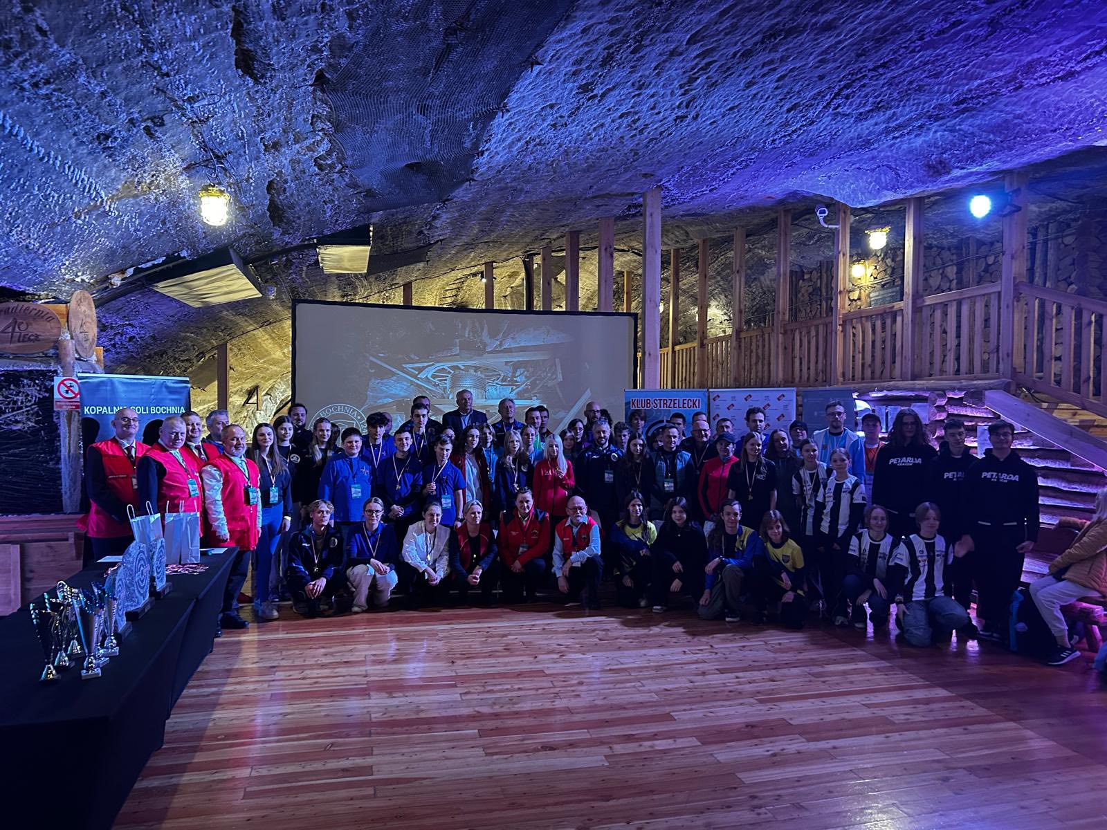 XV Podziemne Zawody Strzeleckie w Kopalni Soli Bochnia / zdjęcia