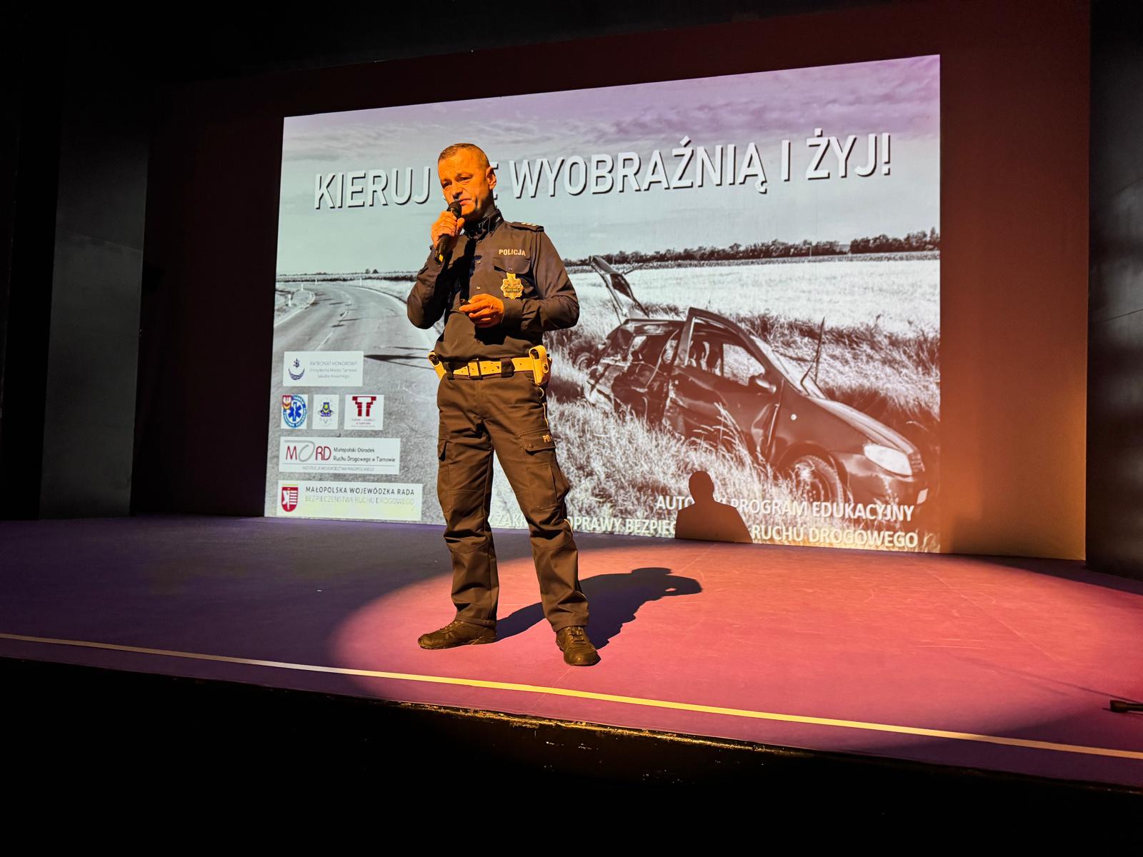 III edycja kampanii „Kieruj się wyobraźnią i żyj” – edukacja młodych kierowców w Tarnowie