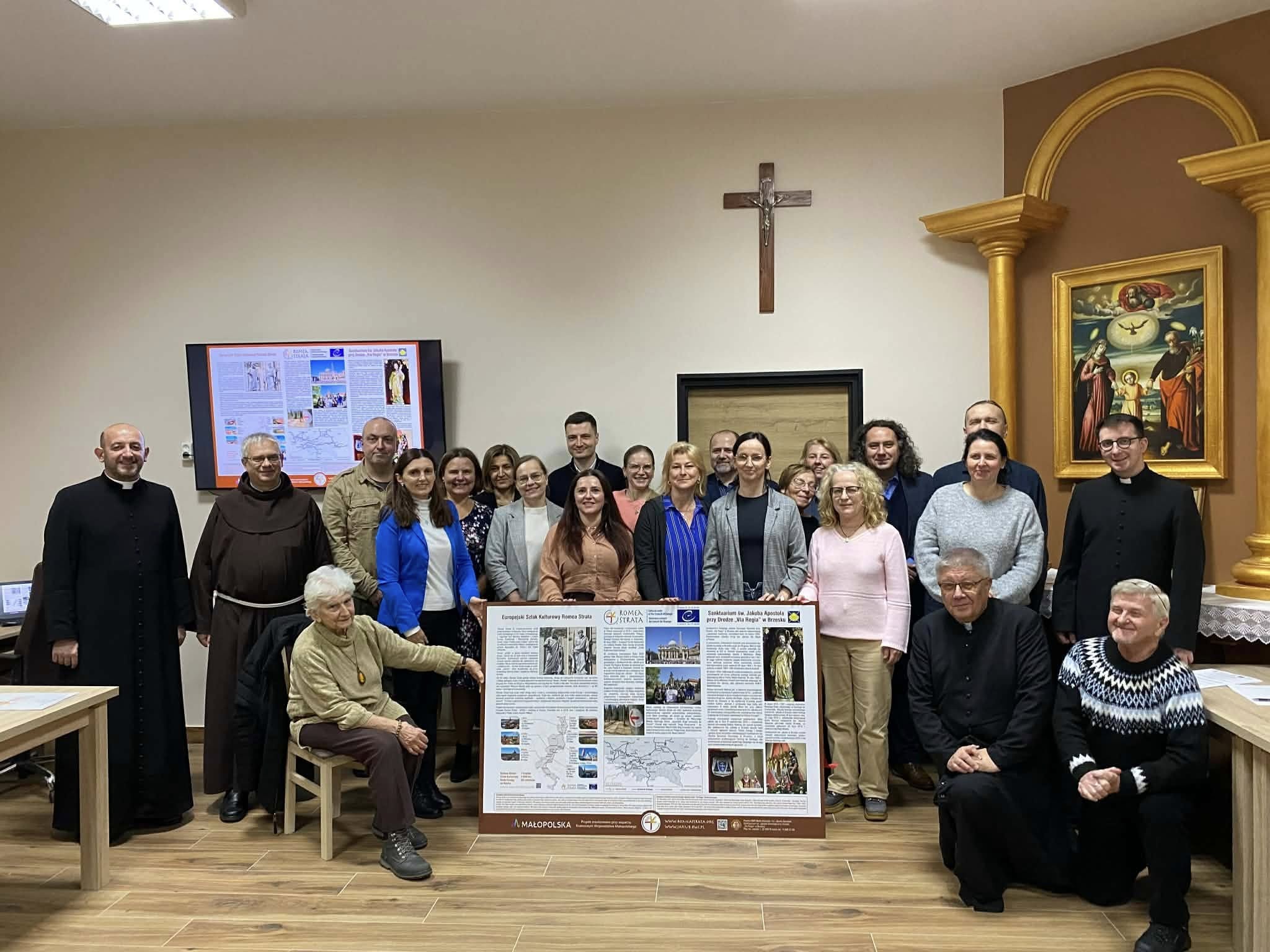 Parafia św. Jakuba Apostoła w Brzesku na szlaku Romea Strata