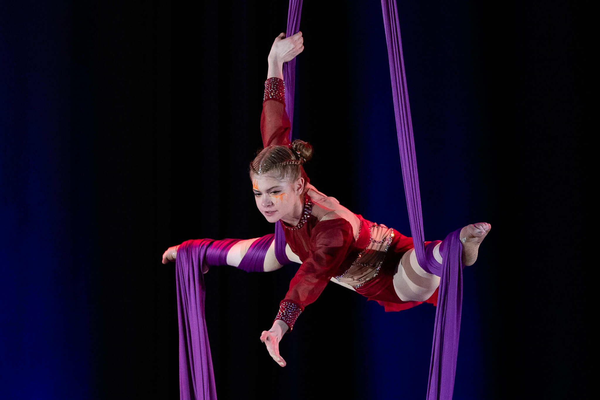 Ilona Prokop mieszkanka Łysej Góry mistrzynią akrobatyki napowietrznej / zdjęcia