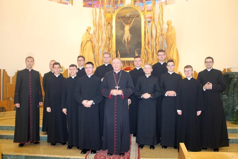 Pochodzący z parafii Szczepanów alumn Władysław Franczak, po raz pierwszy przyjęli strój duchowny – sutannę
