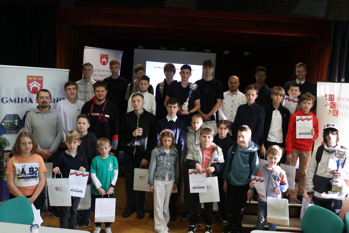 Turniej Szachowy o Puchar Wójta Gminy Dębno rozstrzygnięty