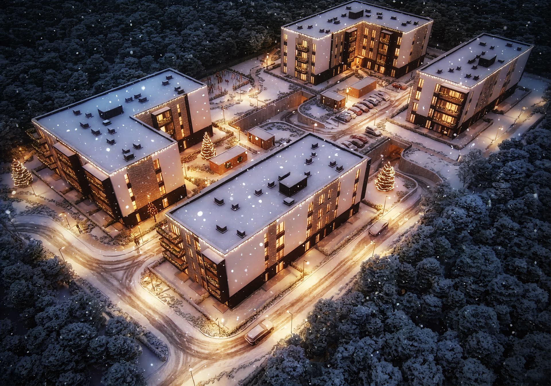 Nowoczesne osiedle w zielonej części Brzeska – Słotwińskie Zacisze