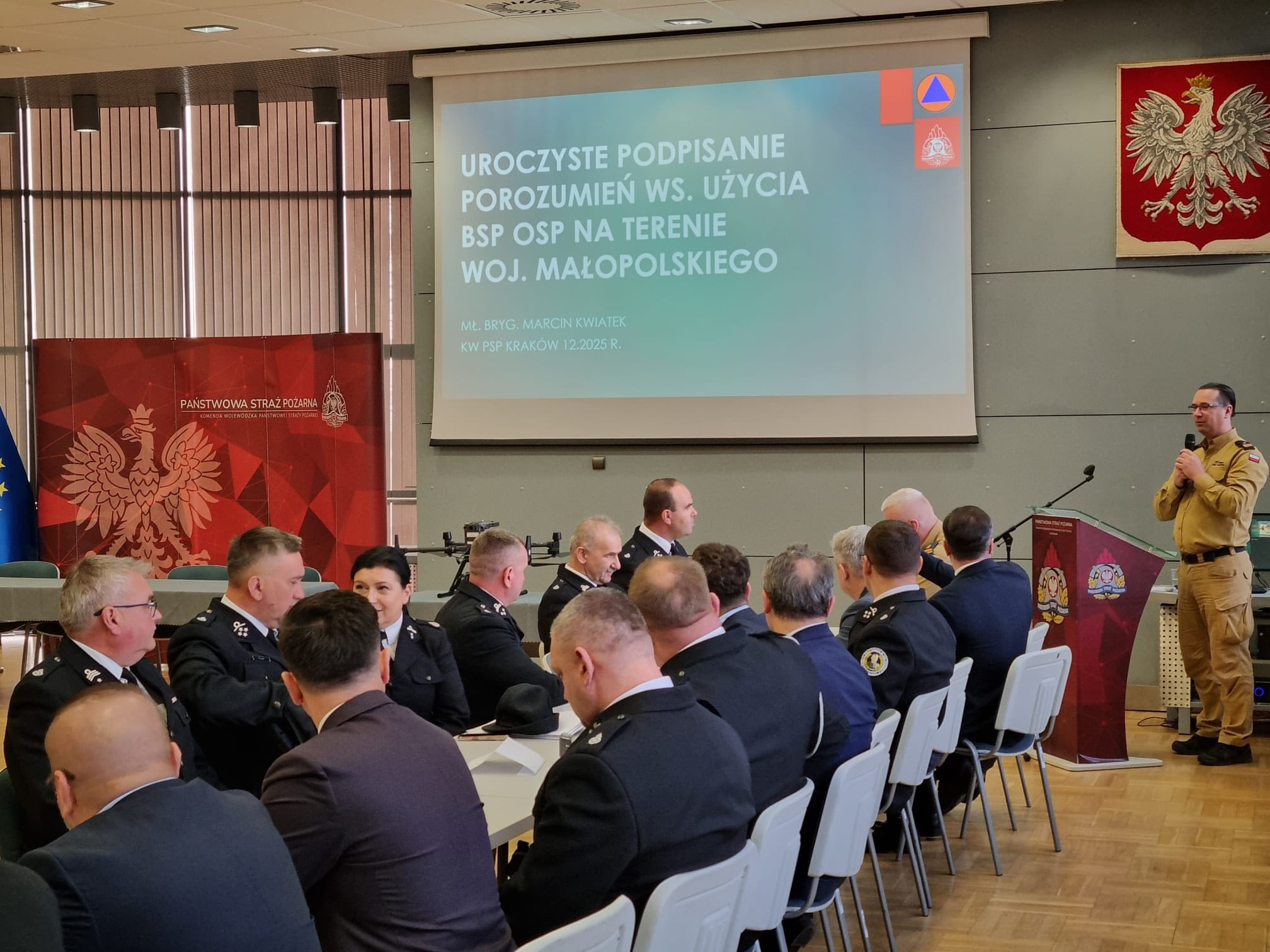 Droniarze z OSP Zawada Uszewska i OSP Górka oficjalnie wesprą PSP. Podpisano porozumienie